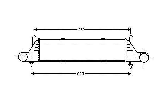Intercooler, charger