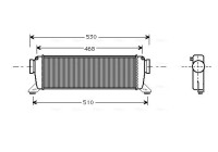 Intercooler, charger