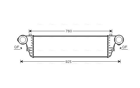 Intercooler, charger