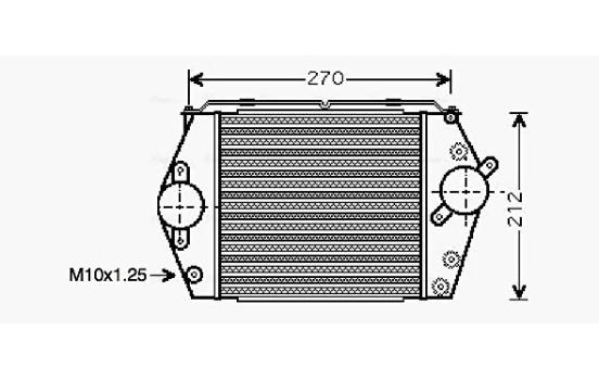 Intercooler, charger