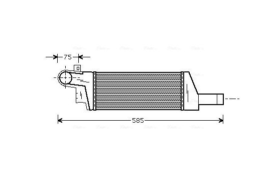 Intercooler, charger