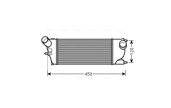 Intercooler, charger