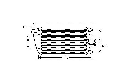 Intercooler, charger