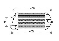 Intercooler, charger