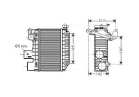 Intercooler, charger
