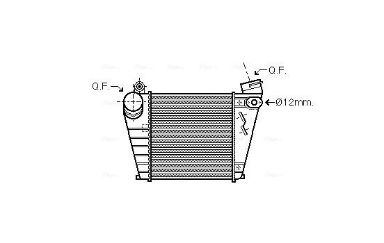 Intercooler, charger