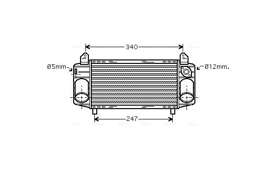 Intercooler, charger