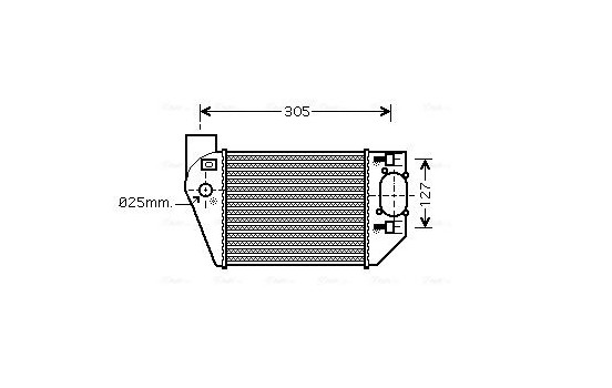 Intercooler, charger