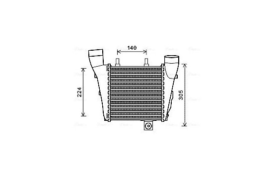 Intercooler, charger