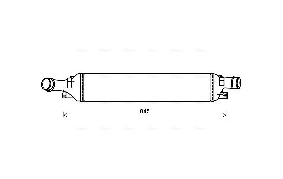 Intercooler, charger