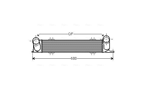 Intercooler, charger