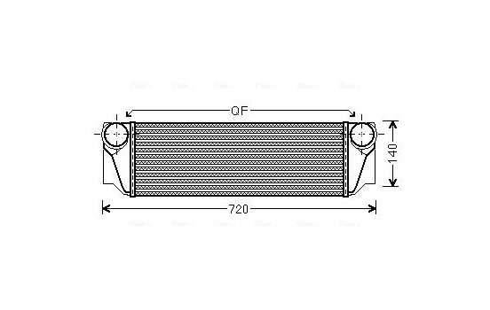 Intercooler, charger