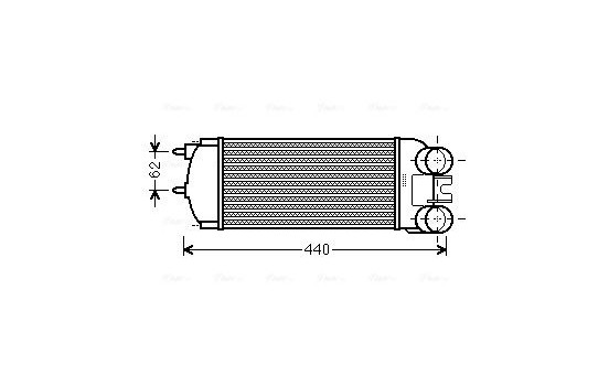 Intercooler, charger