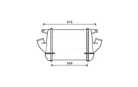 Intercooler, charger