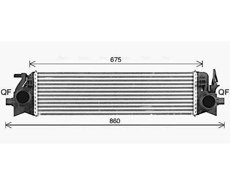 Intercooler, charger