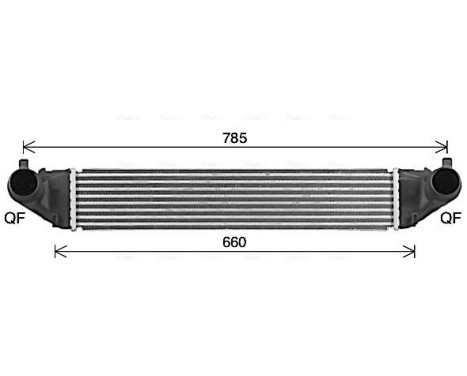 Intercooler, charger