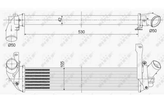 Intercooler, charger