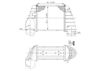 Intercooler, charger