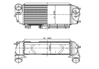 Intercooler, charger