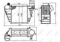 Intercooler, charger