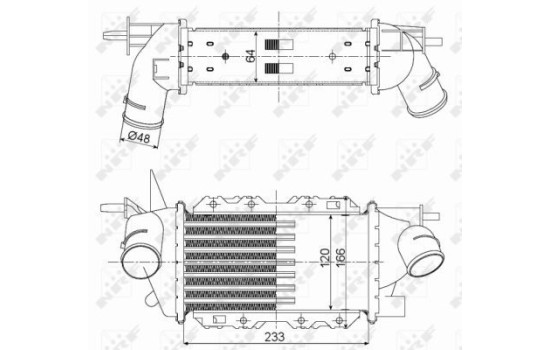 Intercooler, charger