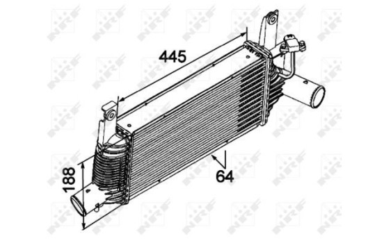 Intercooler, charger