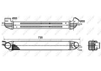 Intercooler, charger