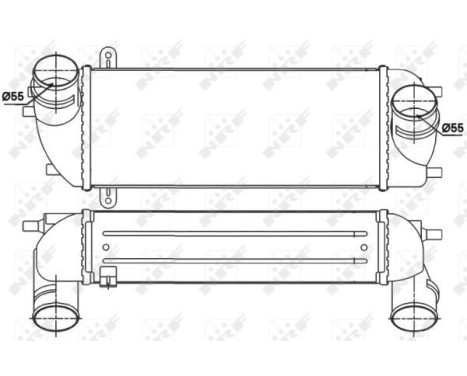 Intercooler, charger