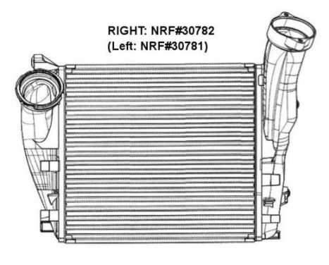 Intercooler, charger