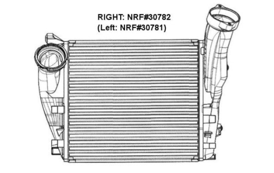 Intercooler, charger