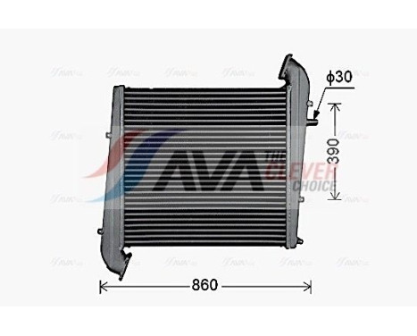 Intercooler, charger