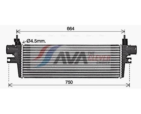 Intercooler, charger