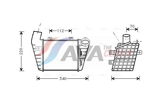 Intercooler, charger