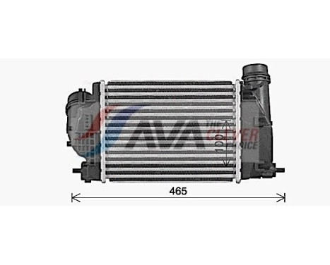 Intercooler, charger