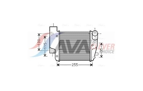 Intercooler, charger
