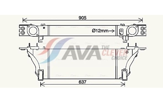 Intercooler, charger