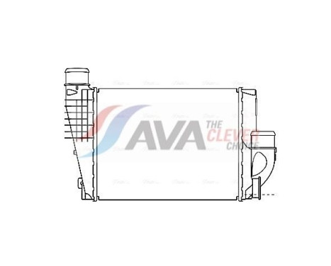 Intercooler, charger