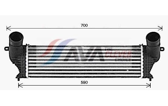 Intercooler, charger