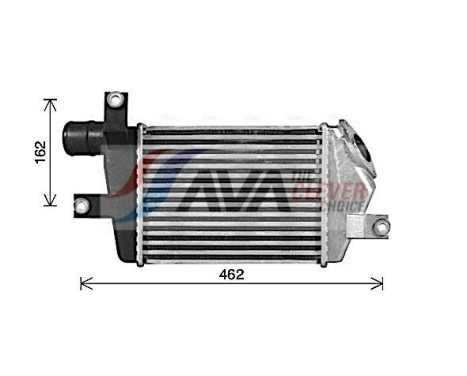 Intercooler, charger
