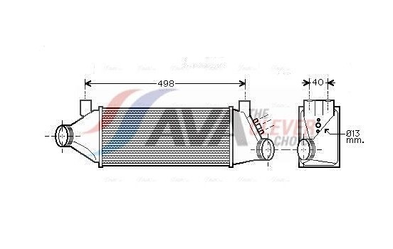 Intercooler, charger
