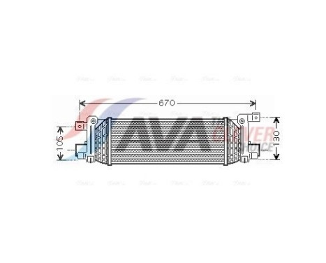 Intercooler, charger
