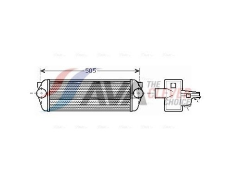 Intercooler, charger