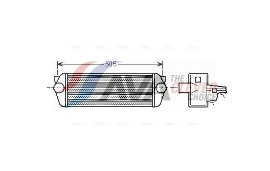 Intercooler, charger