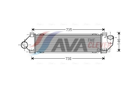 Intercooler, charger
