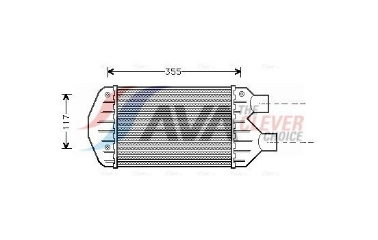 Intercooler, charger
