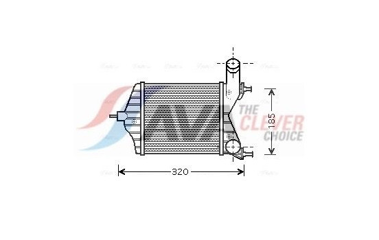 Intercooler, charger