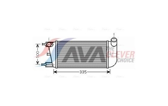 Intercooler, charger
