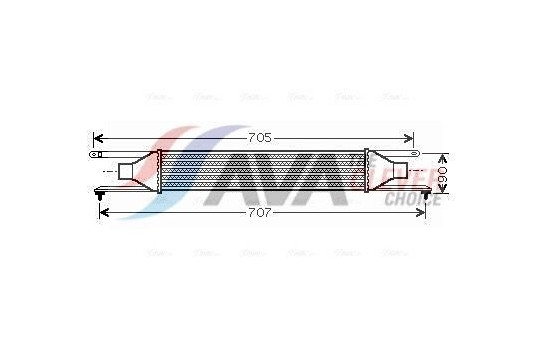 Intercooler, charger