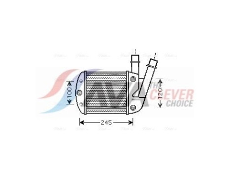 Intercooler, charger
