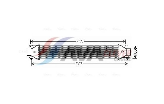 Intercooler, charger